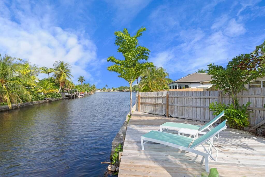 Waterfront-Heated Pool-Mini Golf-Game Room-2Mi Beach Форт-Лодердейл Екстер'єр фото